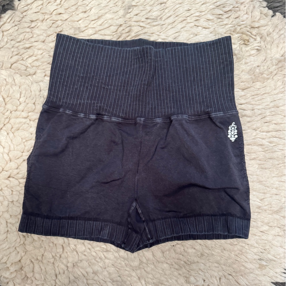 NWOT FP Movement Athletic Shorts | XS/S | Black/ Charcoal